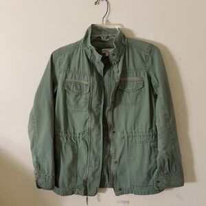 Merona Utility Jacket Size XS Olive Green